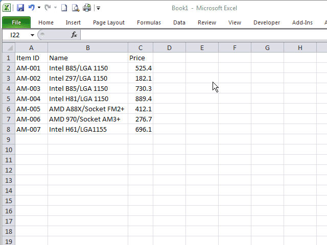 Quickly Insert Blank Rows Between Existing Rows In Excel