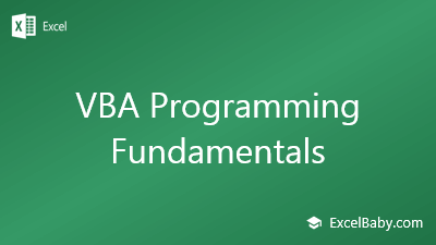 VBA Programming Fundamentals