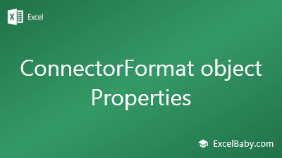 ConnectorFormat object Properties
