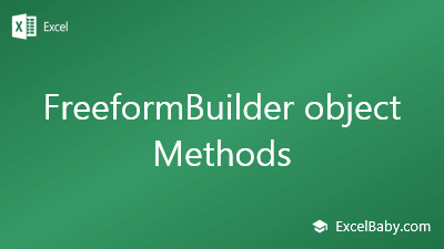 FreeformBuilder object Methods