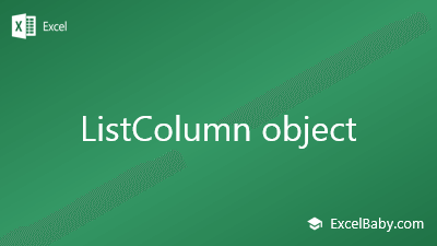 ListColumn object