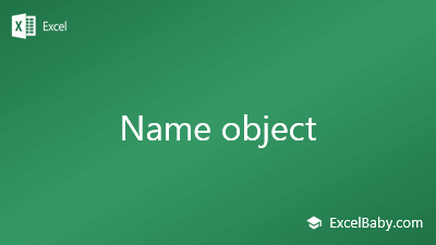 Name object