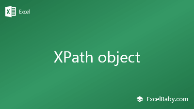 XPath object