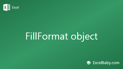 FillFormat object