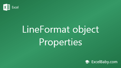 LineFormat object Properties