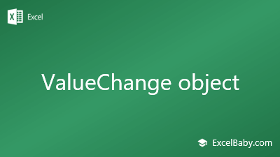 ValueChange object