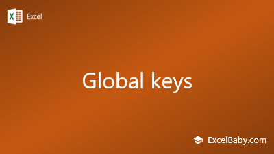 global key assignments